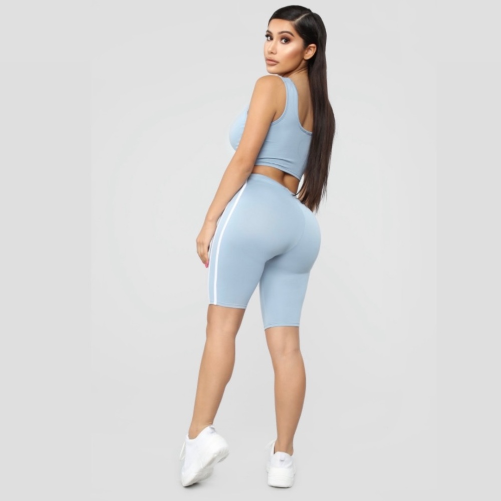 Fashion Nova Blue Tennis Pro Set